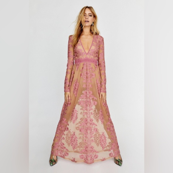 Free People x For Love & Lemons Temecula Maxi Dress - Picture 4 of 12